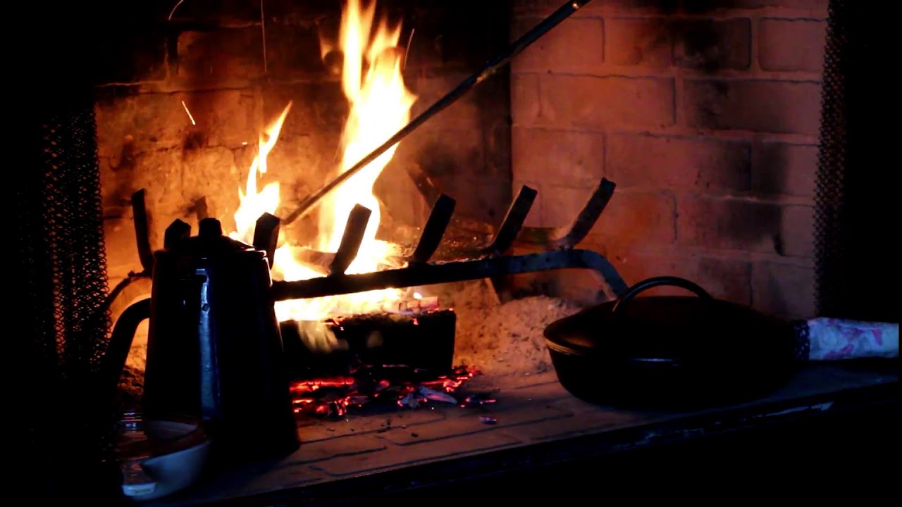 Open Fire Cooking Techniques with Iron Skillet~~ Breakfast