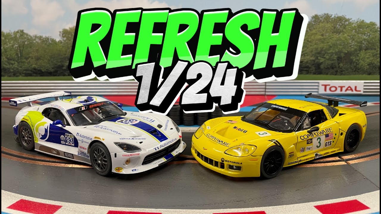 Restoring two 1/24th cars Part .2.