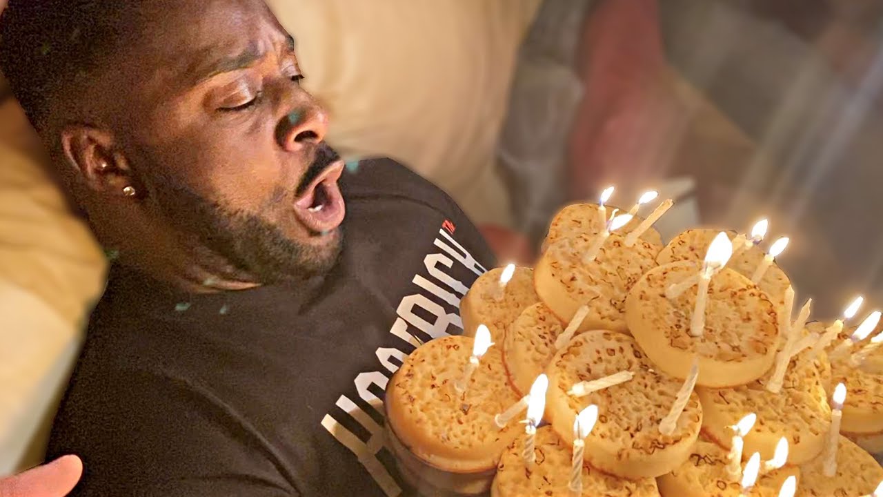 SURPRISING LV GENERAL WITH 100 CRUMPETS PRANK!!!