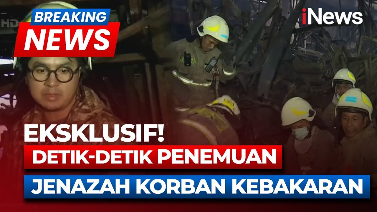 Breaking News | Petugas Damkar Kembali Temukan Jenazah Korban Kebakaran Glodok Plaza | 17/01
