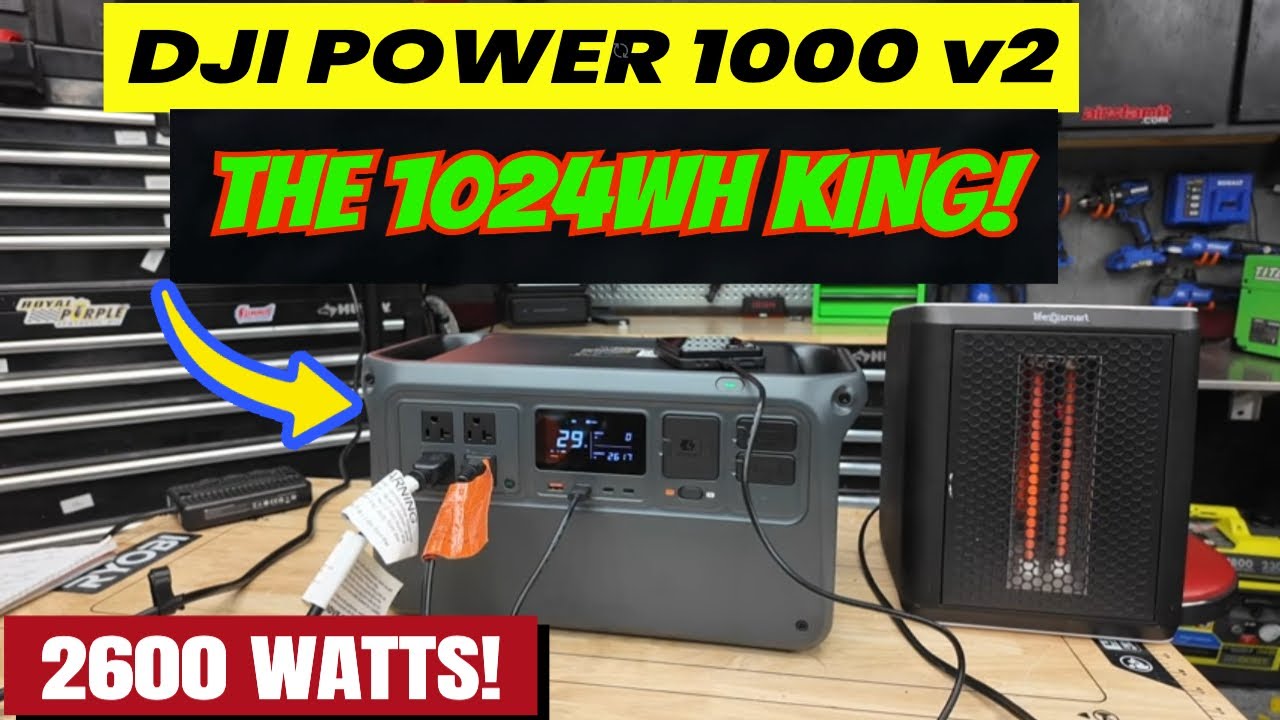 Новая дрон-станция DJI Power 1000 V2 — ЕЩЕ ЛУЧШЕ, ЧЕМ ПЕРВАЯ!