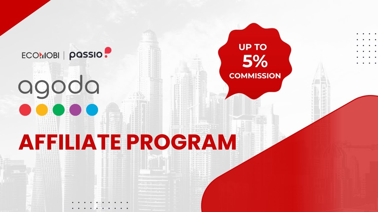 Agoda Affiliate with Ecomobi | 4.8% Commission – How to Join & Promote Correctly (Full Tutorial)