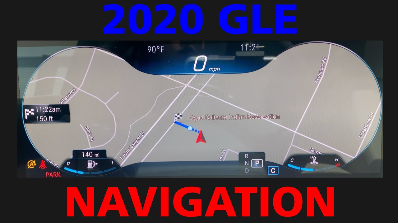 Университет Мерседес: GLE 2020 (навигация), часть 4