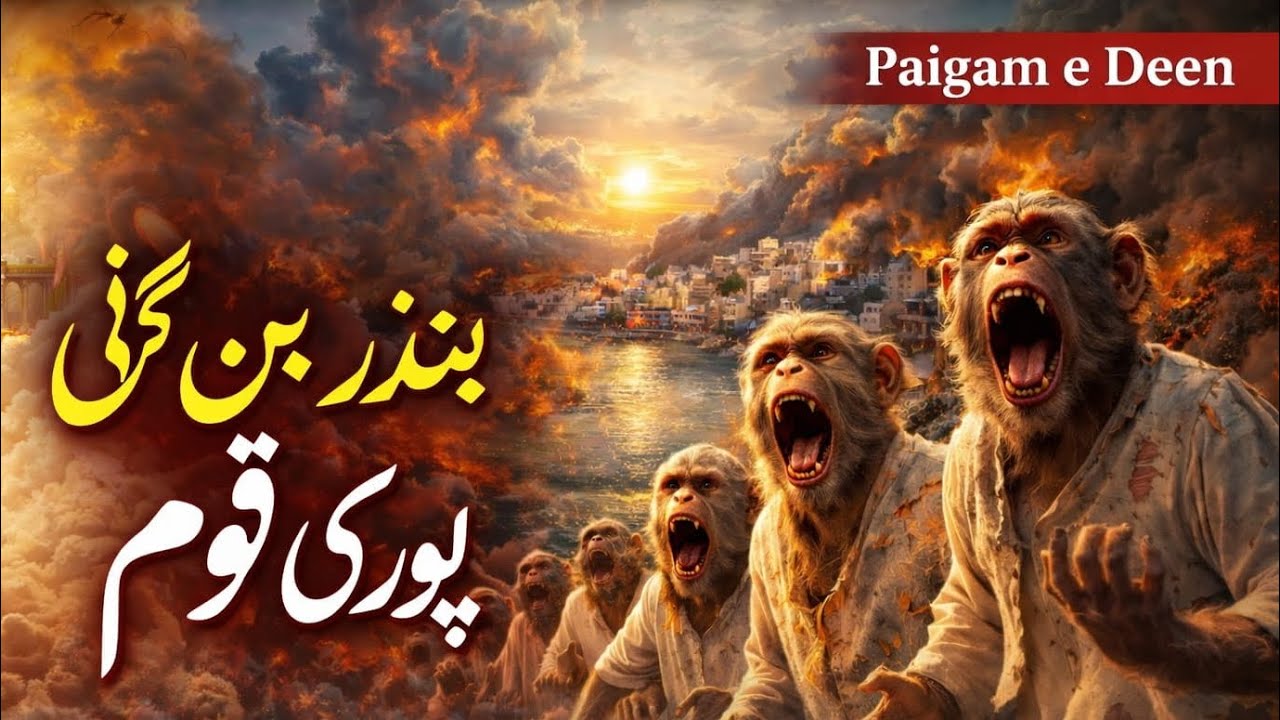 Allah Ka Azaab Kaise Nazil Hua? || Ashab e Sabt Ki Ibratnaak Kahani || 😲 @Paigaam-e-deen 