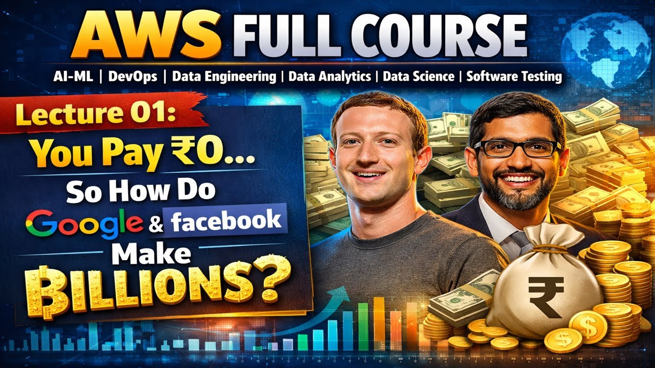 AWS Lecture 01 | AWS Full Course | Server for Data Engineer | Data Science | Data Analytics | DevOps