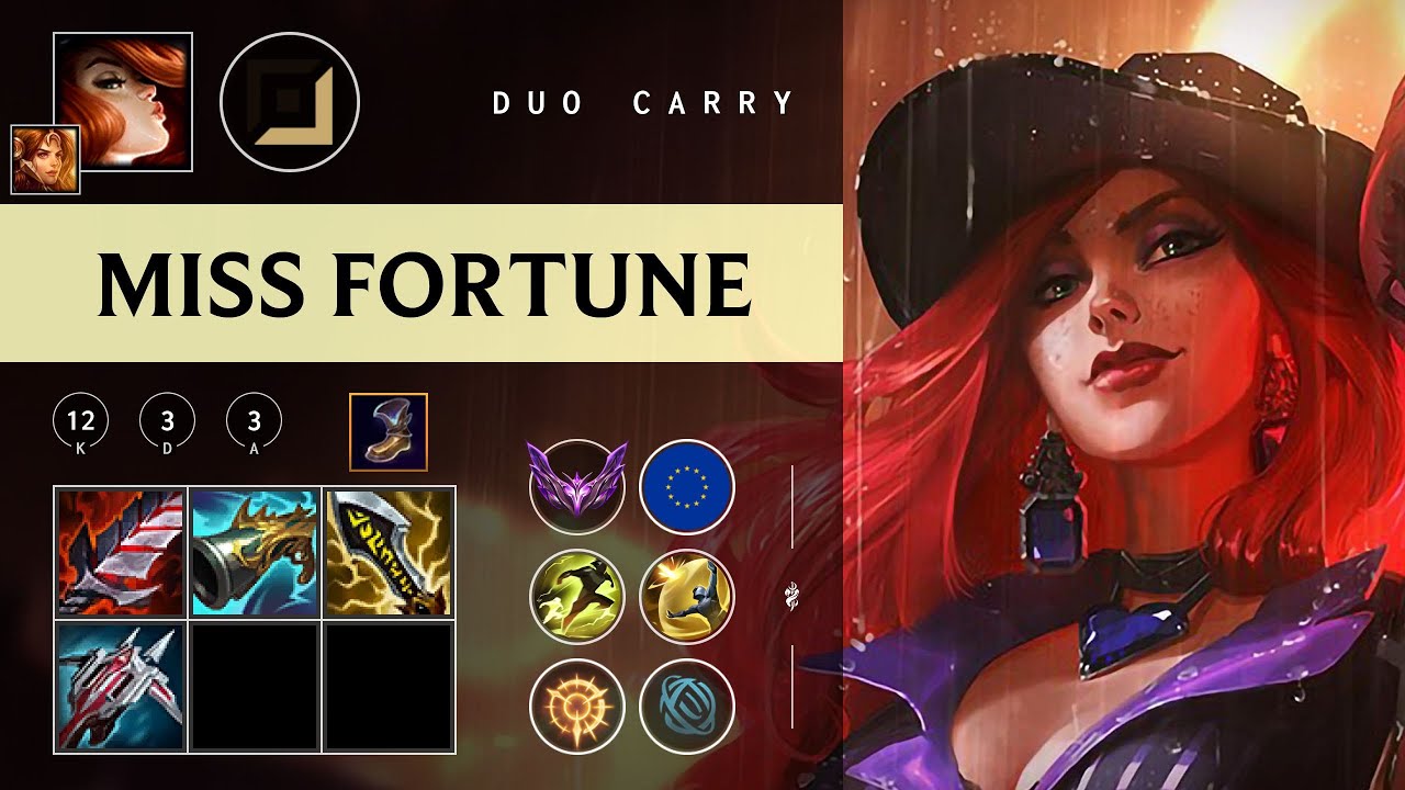 Miss Fortune ADC vs Jhin - EUW Master Patch 26.01
