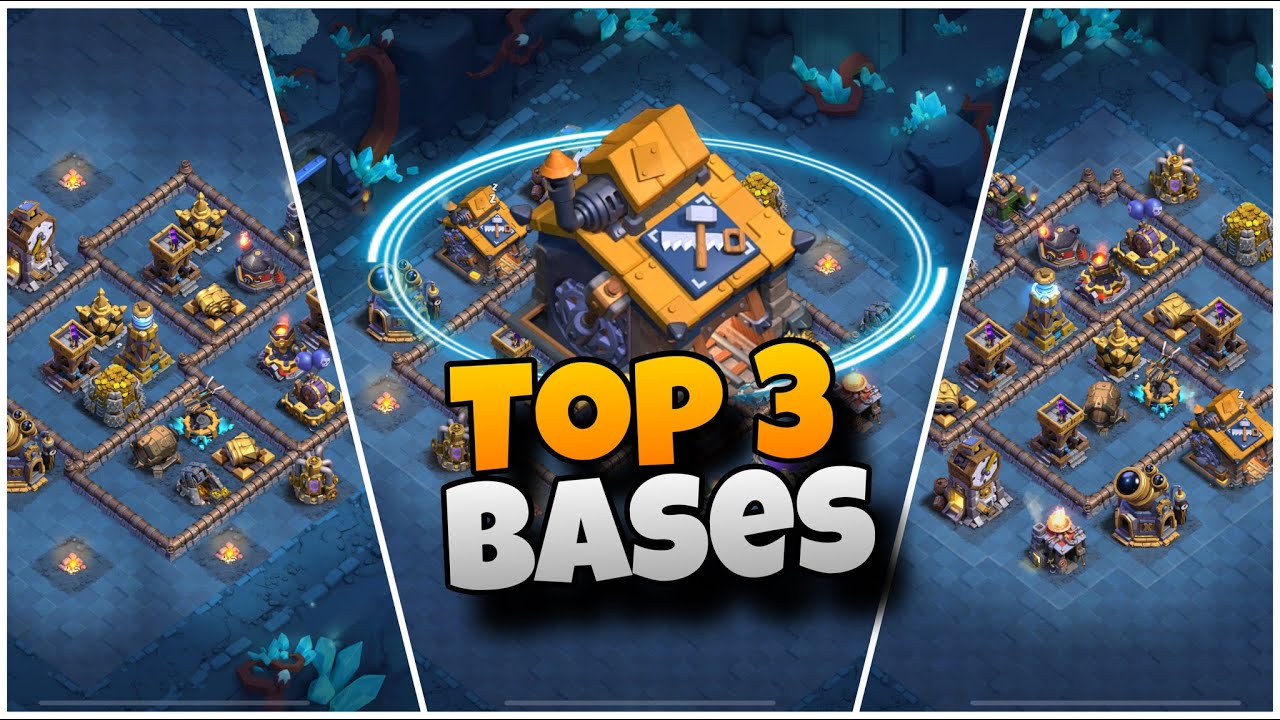 TOP 3 Best BUILDER HALL 10 CoC Bases of September 2023 with Links | Builder Base 2.0
