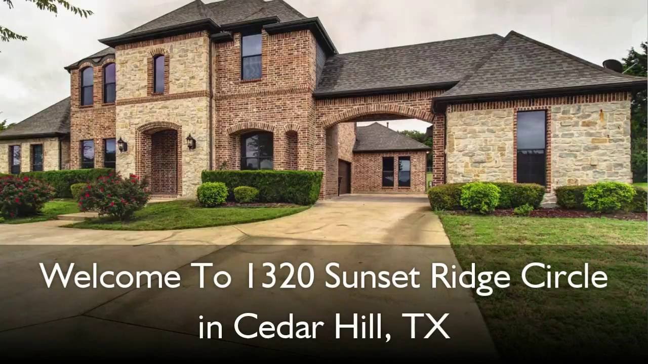 1320 Sunset Ridge Cir. Cedar Hill, TX -Christine Jones