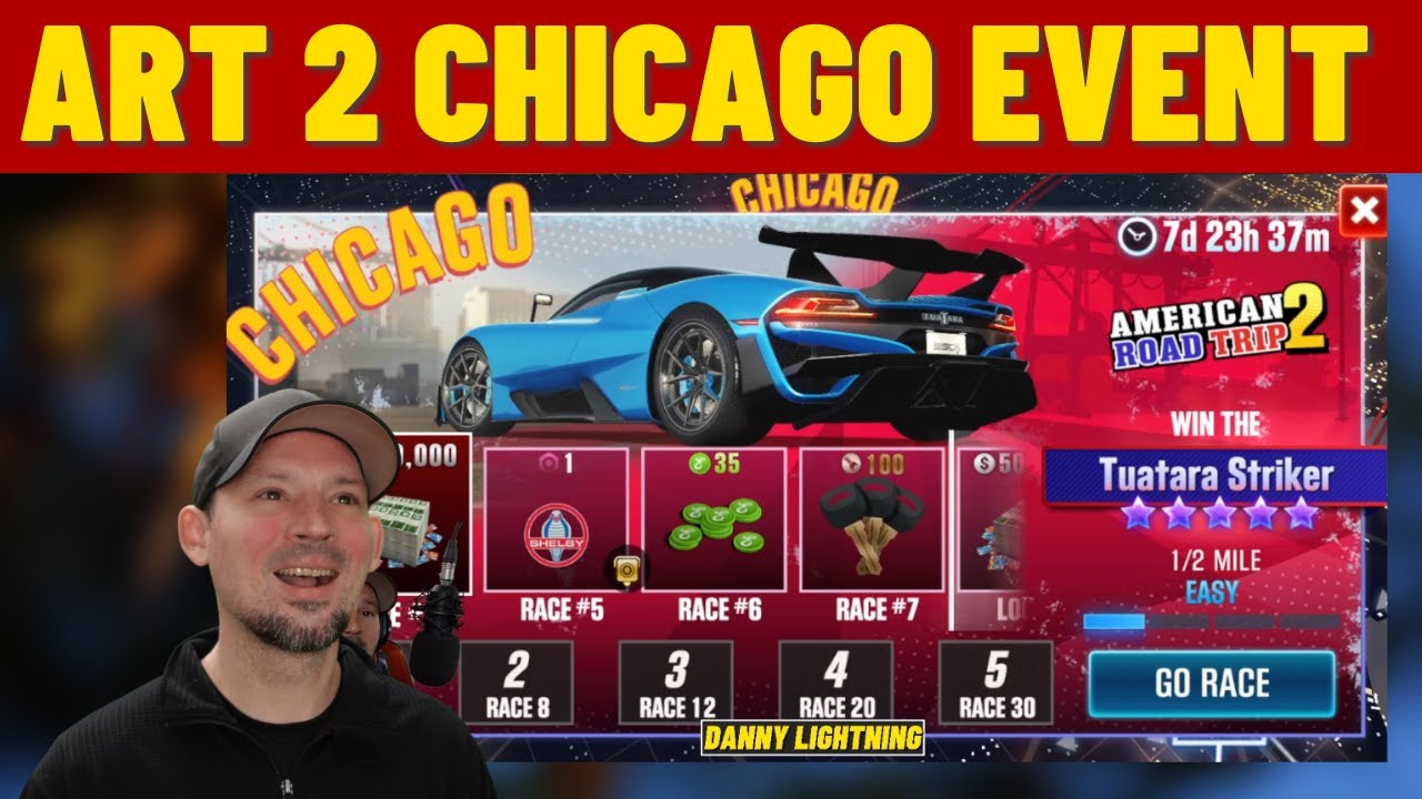 CSR2 | Racing The ART 2 Chicago Event | Key Races and Times To Beat