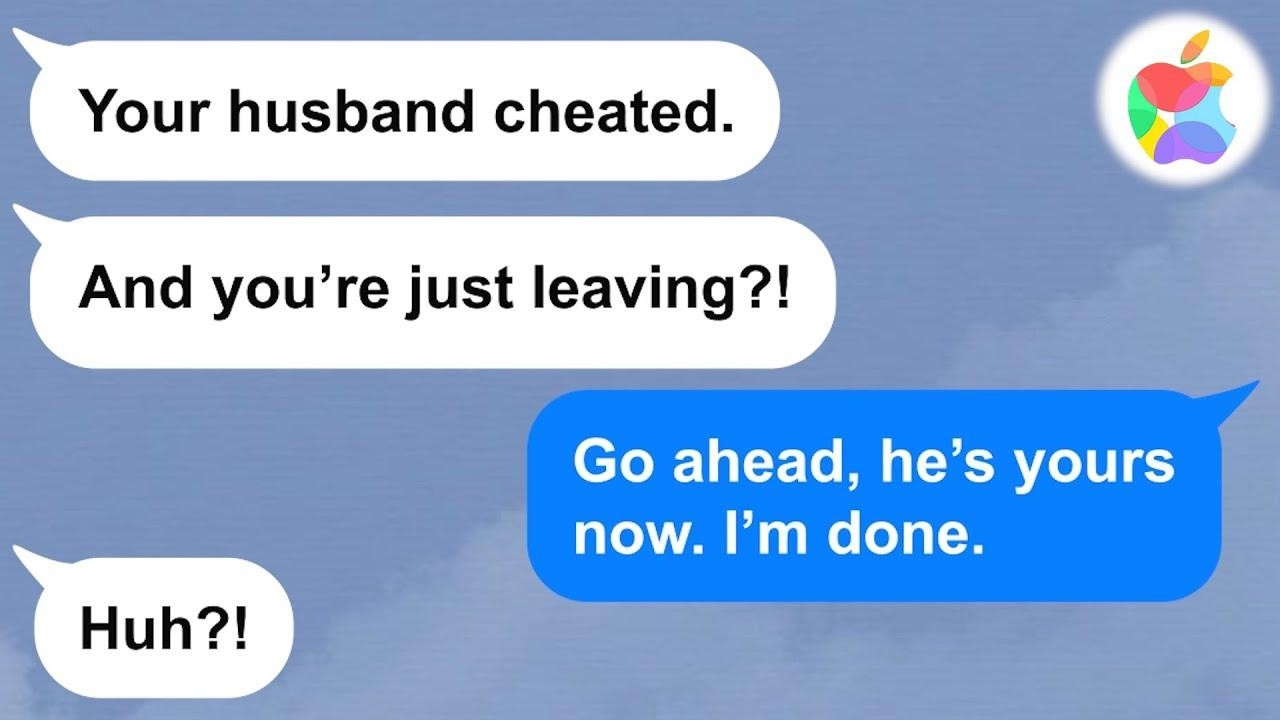 【Apple】I came home a day early from my business trip and caught my husband with his side piece!