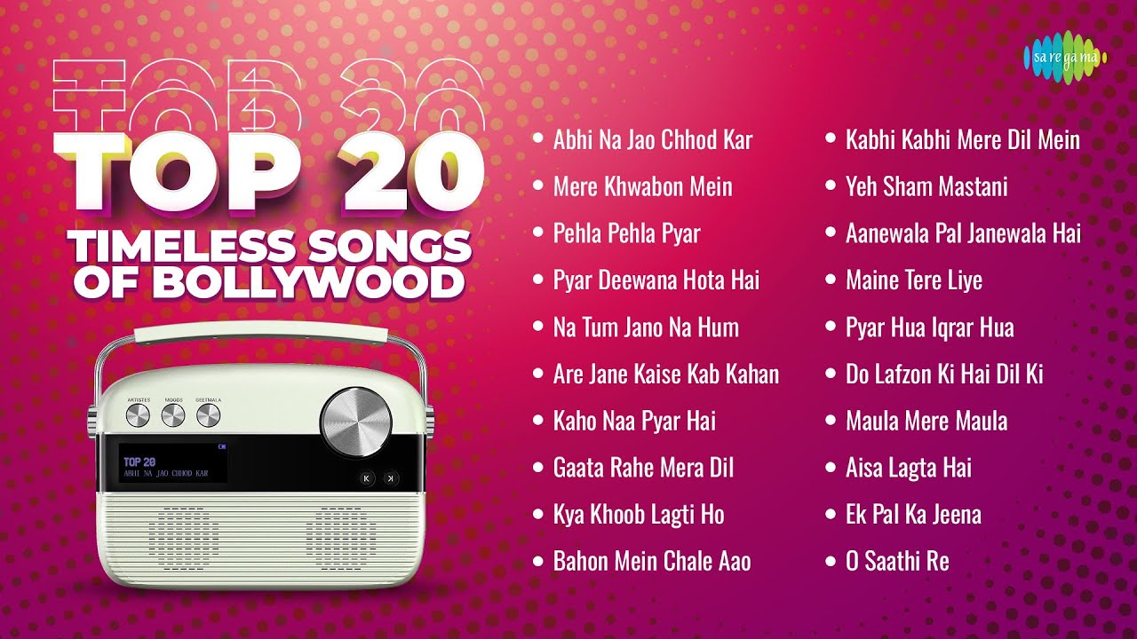 Top 20 Timeless Songs of Bollywood | Abhi Na Jao Chhod Kar | Mere Khwabon Mein | Old Hindi Songs