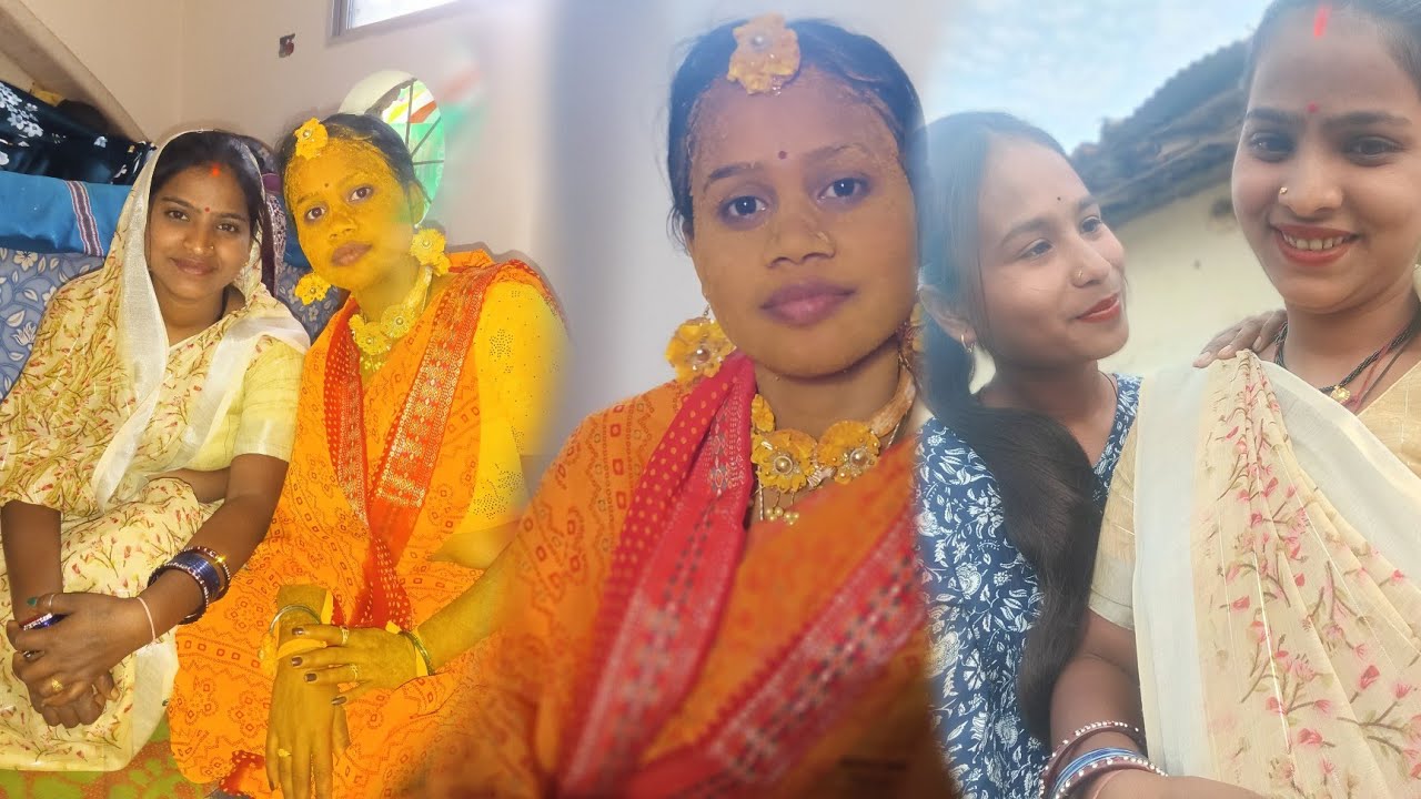 Haldi me full masti 💝💝😊😊