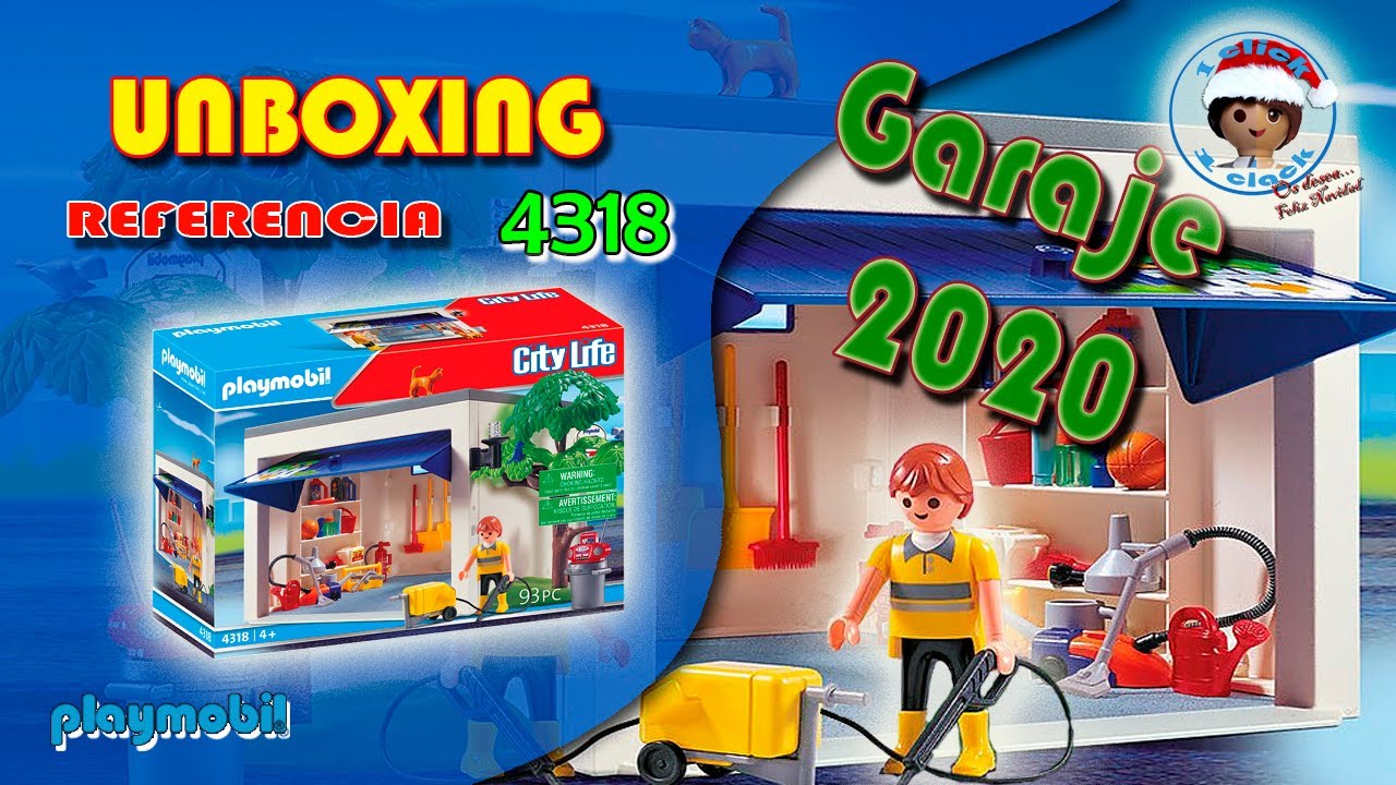 Unboxing Playmobil Garaje 4318. !! NOVEDAD!! diciembre 2020/2021