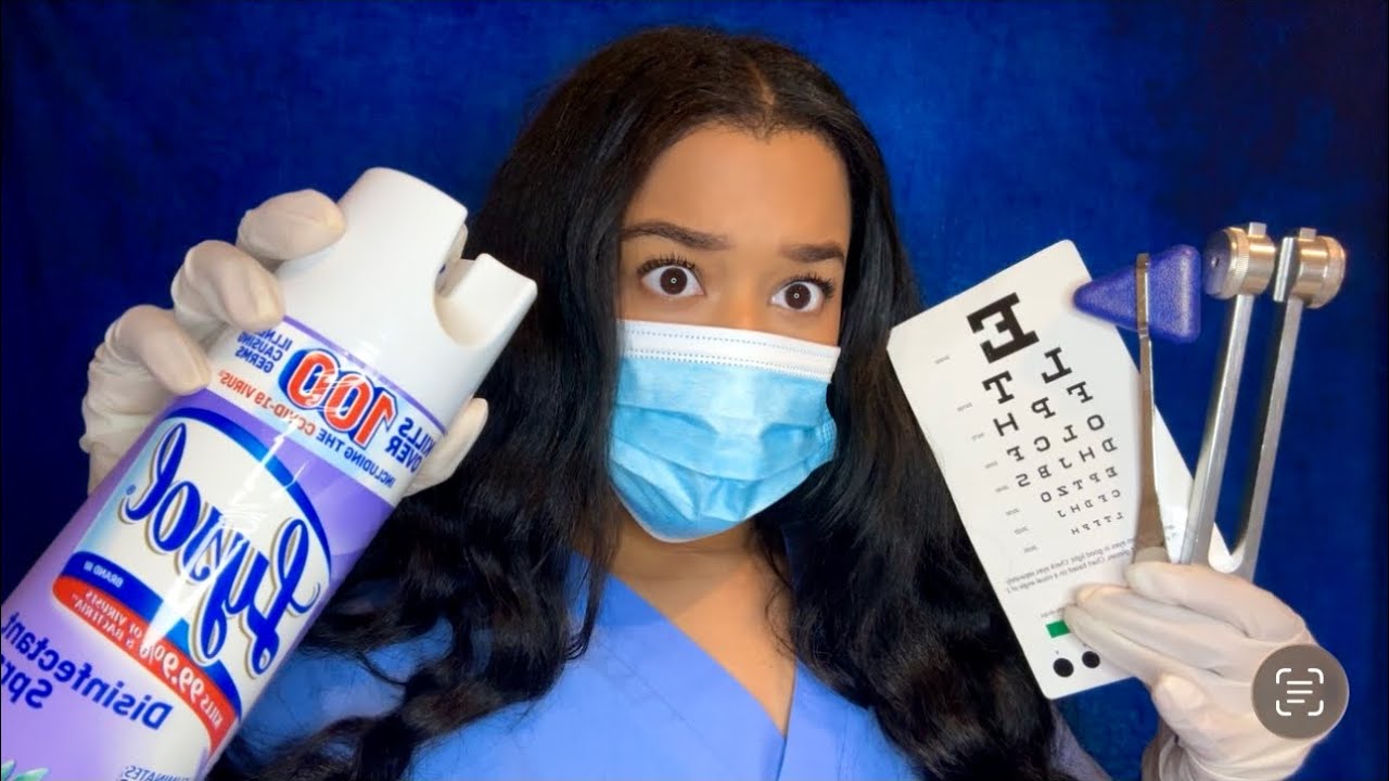 ASMR Nurse Who Still Thinks It&rsquo;s 2020 Gives You a Check-up 🩺😷 ASMR Doctor Role-play