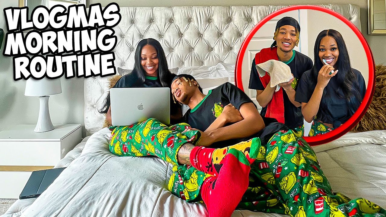 VLOGMAS DAY 4: OUR MORNING ROUTINE AS A COUPLE!