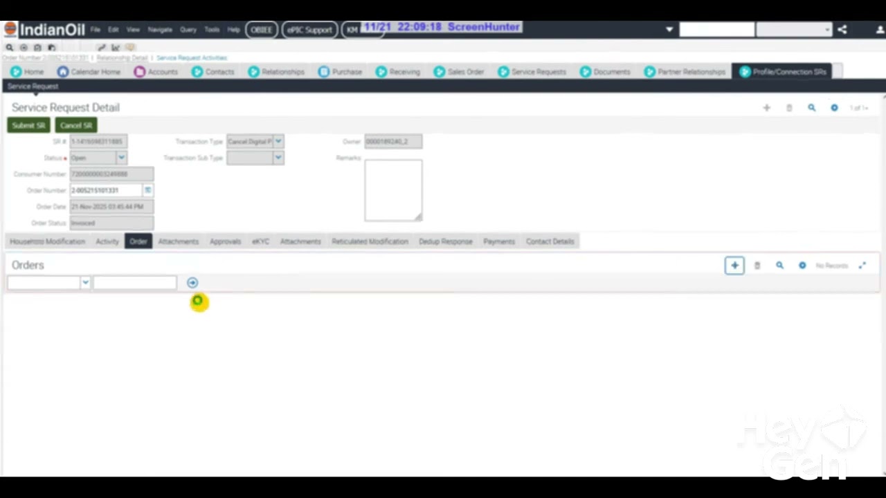 How to cancel booking in one day in sdms hindi version 