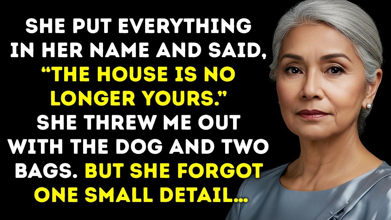I Gave My Daughter My House... Until She Threw Me Out With a Court Order...