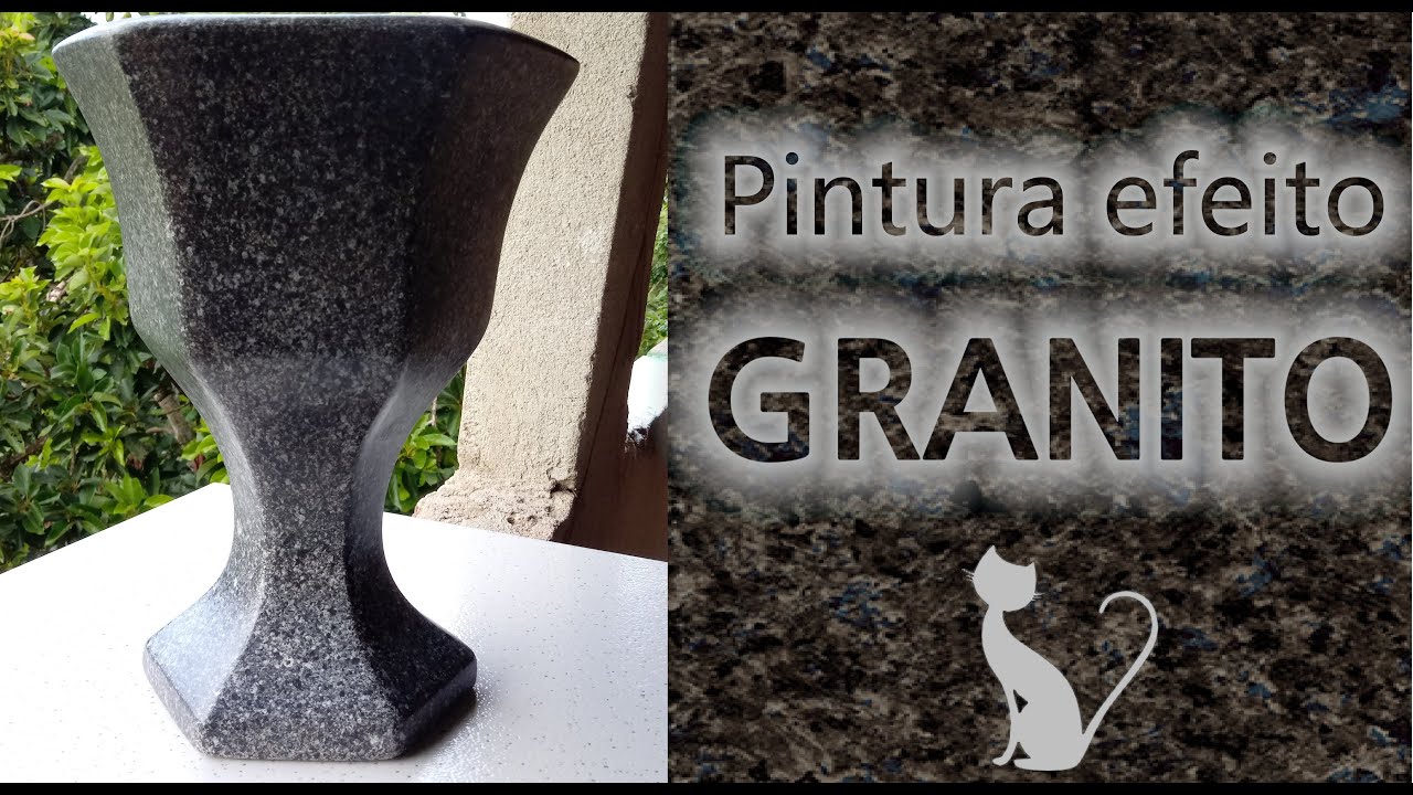 COMO FAZER  PINTURA EFEITO GRANITO DO JEITO CERTO