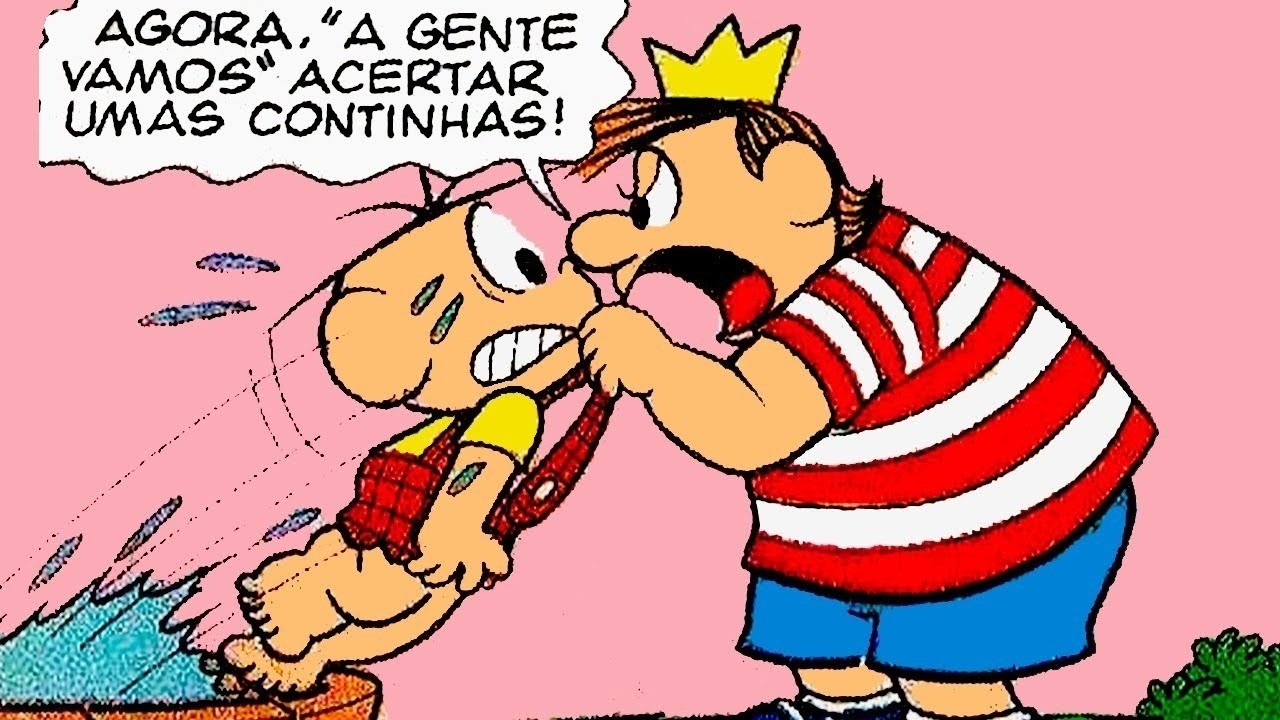 CASC&Atilde;O OU CEBOLINHA SE DEU MAL... - GIBIS DO CASC&Atilde;O