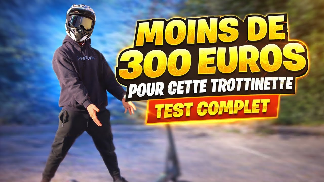 [TEST] Une trottinette à moins de 300€ Evercross EV10K Pro