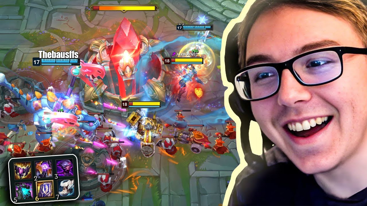 Baus Greatest Cho'gath  Game Insane ComeBack