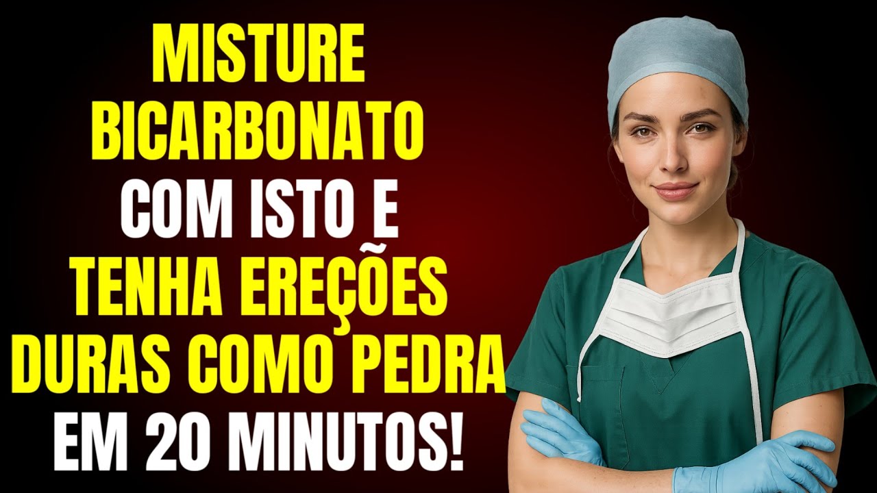 5 Receitas Naturais com Bicarbonato de S&oacute;dio para Pot&ecirc;ncia Masculina e Vitalidade #saude