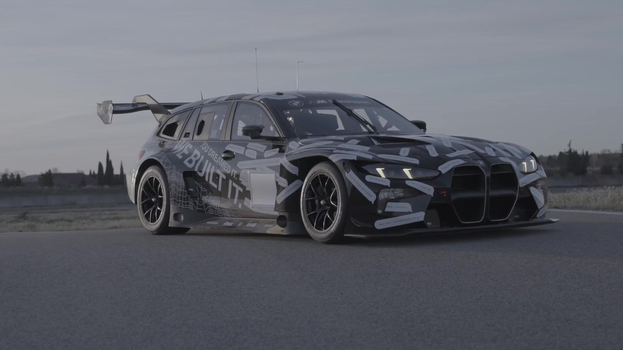 Предварительный показ дизайна нового BMW M3 Touring 24 H.