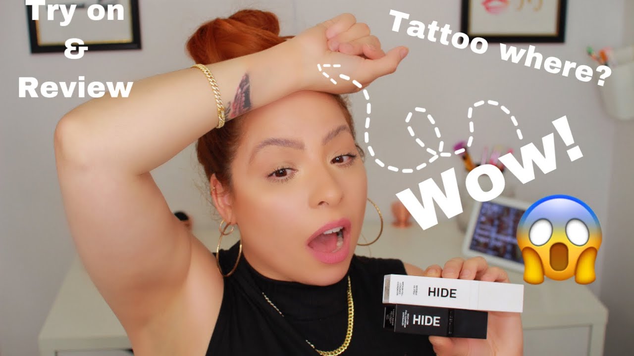 HIDE FOUNDATION & CONCEALER| TRY ON & REVIEW| Troubled Beauty