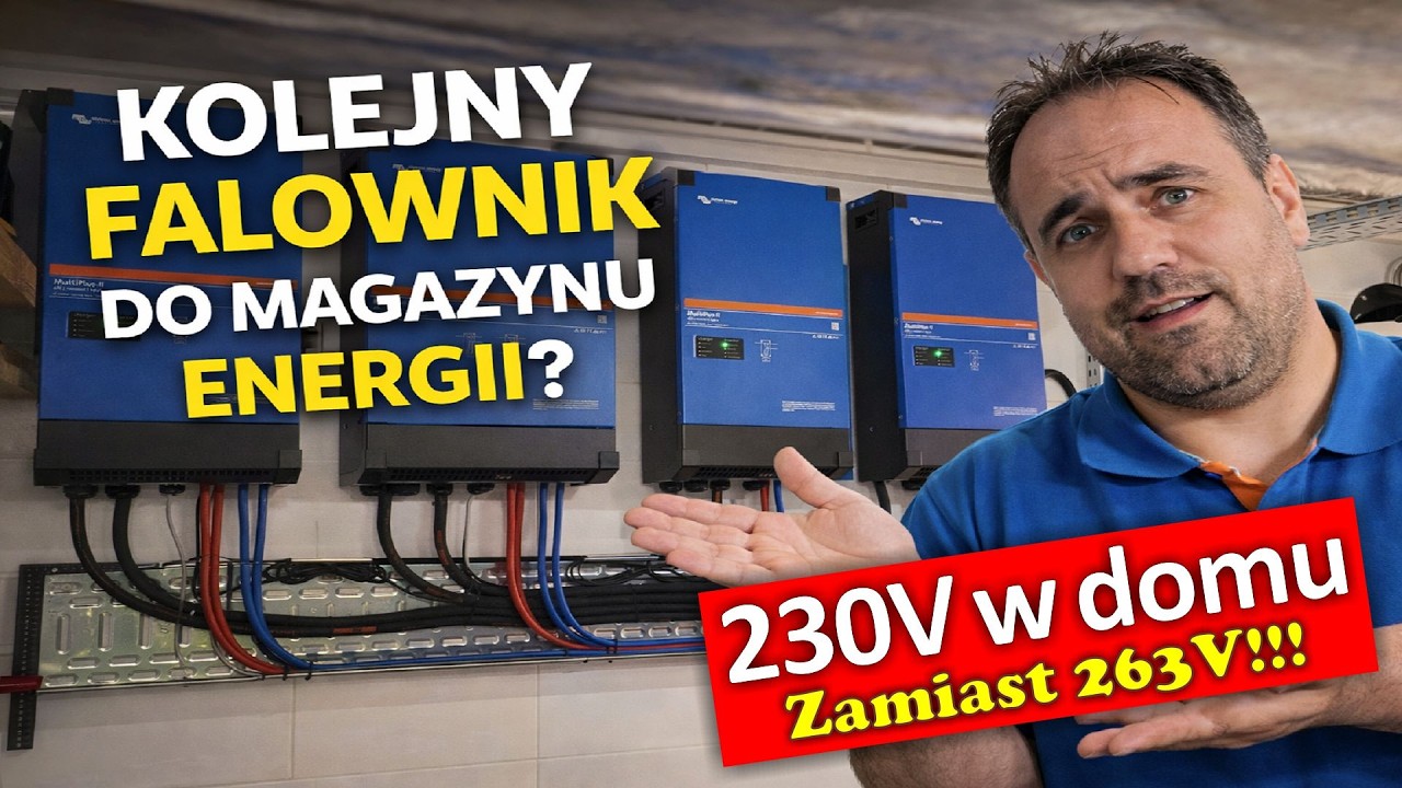 Trik z Victronem, który zmienia wszystko! Magazyn energii na 3 fazy + agregat na 1 fazę?
