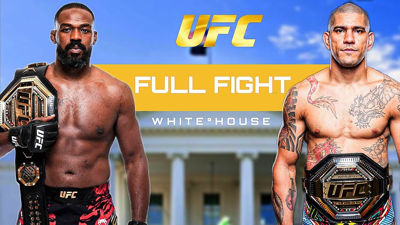 Jon Jones Vs Alex Pereira | UFC White House | Full Fight