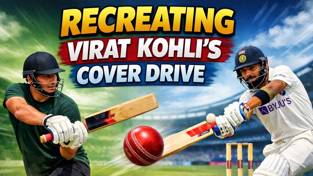 I PLAYED KING KOHLI'S COVER DRIVE IN || (RC SWIPE) GAME 🎮