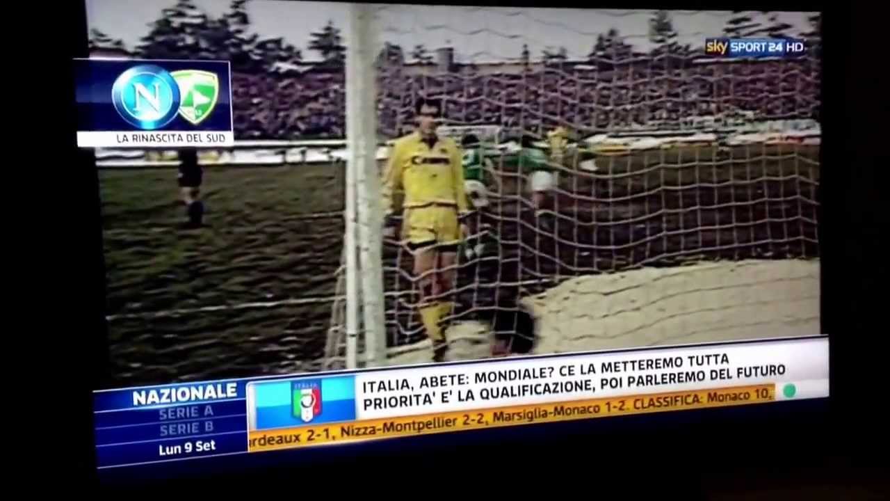 Servizio di sky sport sul grande Avellino degli anni 80 .