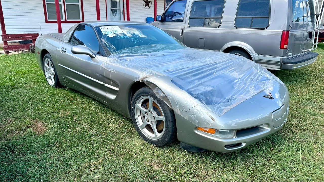 I Won a Cheap $4K Corvette Manual with Hidden Mods from IAA!