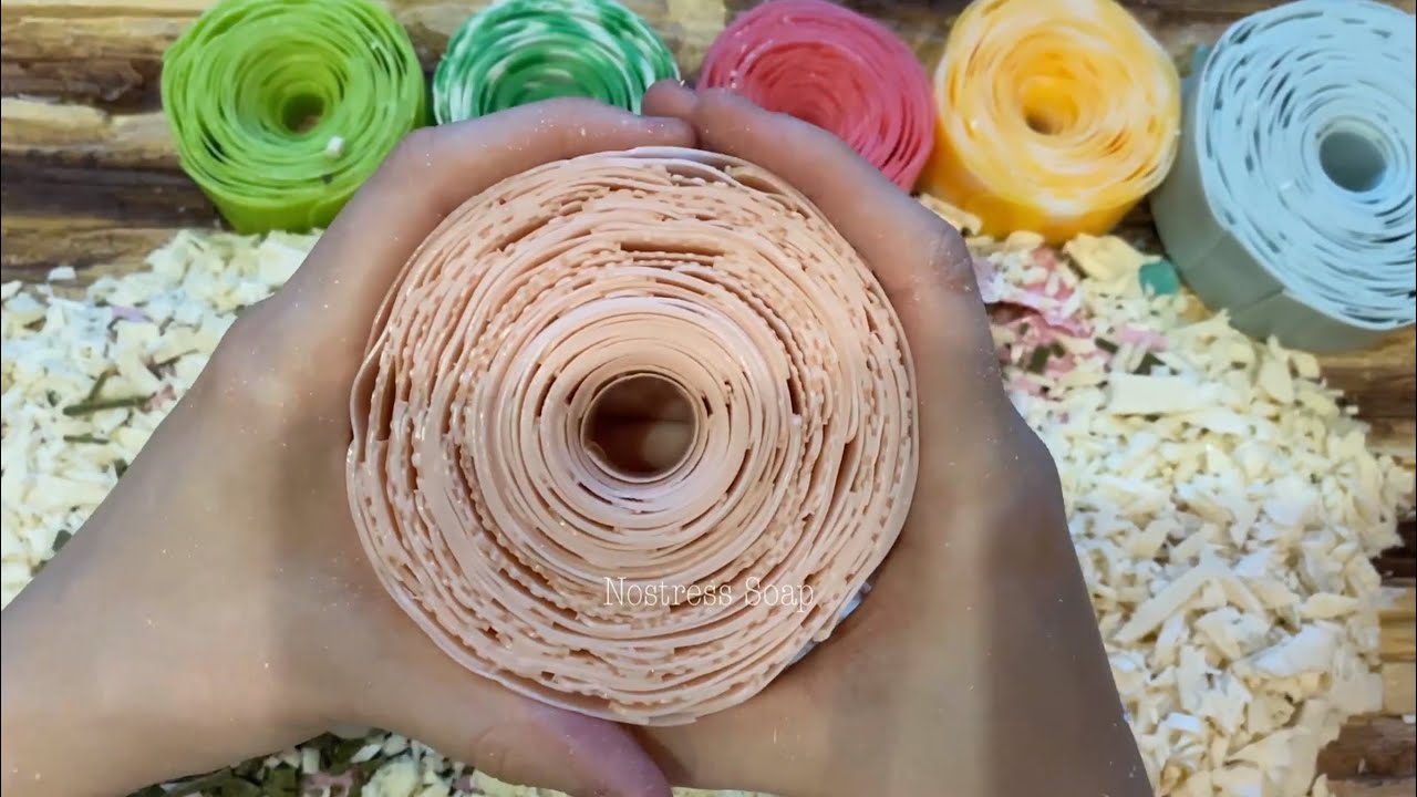 SOAP ROSES CRUSHING COMPILATION BY ​⁠@NOSTRESSSOAP | satisfying soap roses crunching