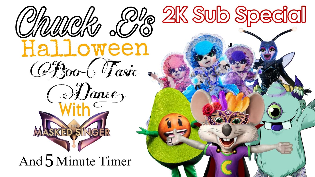 (2K SUB SPECIAL!) Chuck. E's Boo-Tasic Dance With: Firefly, The Lambs, The Monster & Avocado!