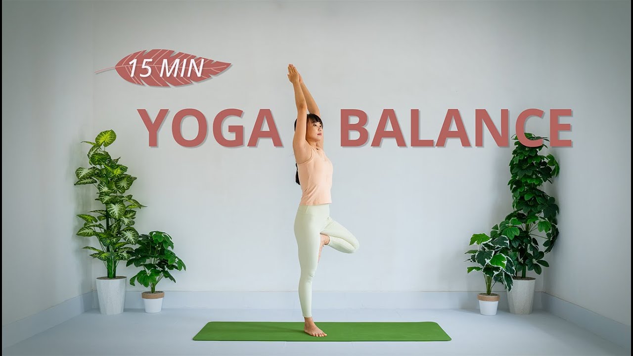 Balance Yoga for Beginners | 15 Minute Beginner Yoga to Improve Stability, Focus & Strength at Home