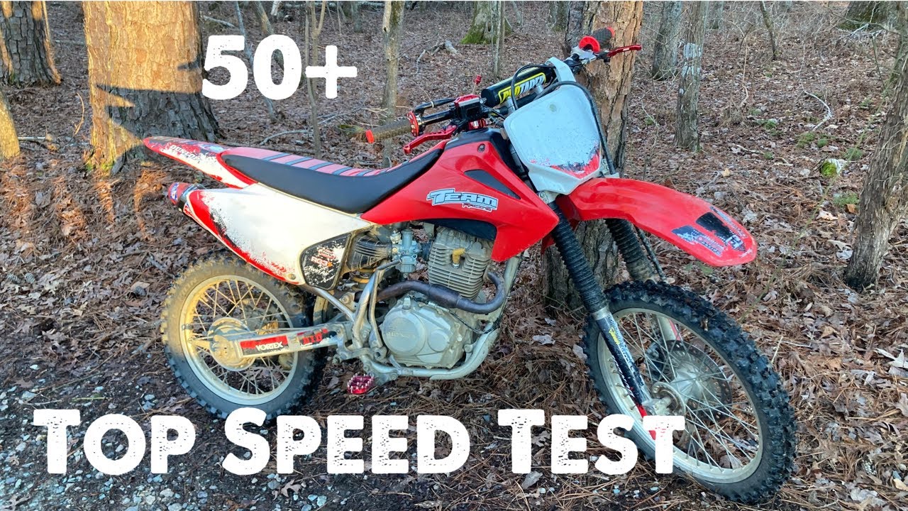 Crf150f Top Speed Test