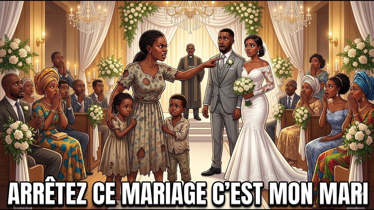 Son mari se remarie en secret — elle débarque dans la salle avec leurs jumeaux