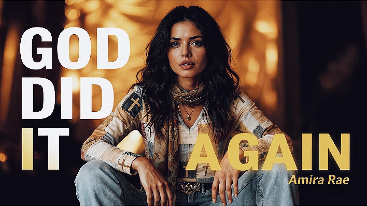 God Did It Again | I dare you to not dance to this worship song | Amira Rae