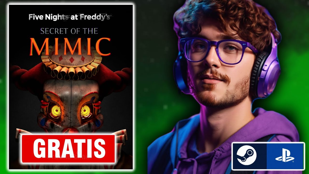 Como CONSEGUIR FNAF Secret of the Mimic GRATIS (PS5, PC, Steam) ✅ (100% Legal)