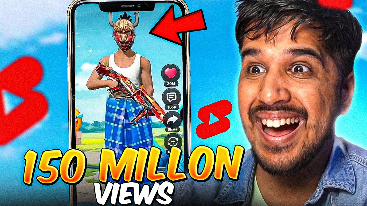 INDIAS MOST VIEWED FREE FIRE SHORTS  (REACTION) 😱 DESI GAMERS