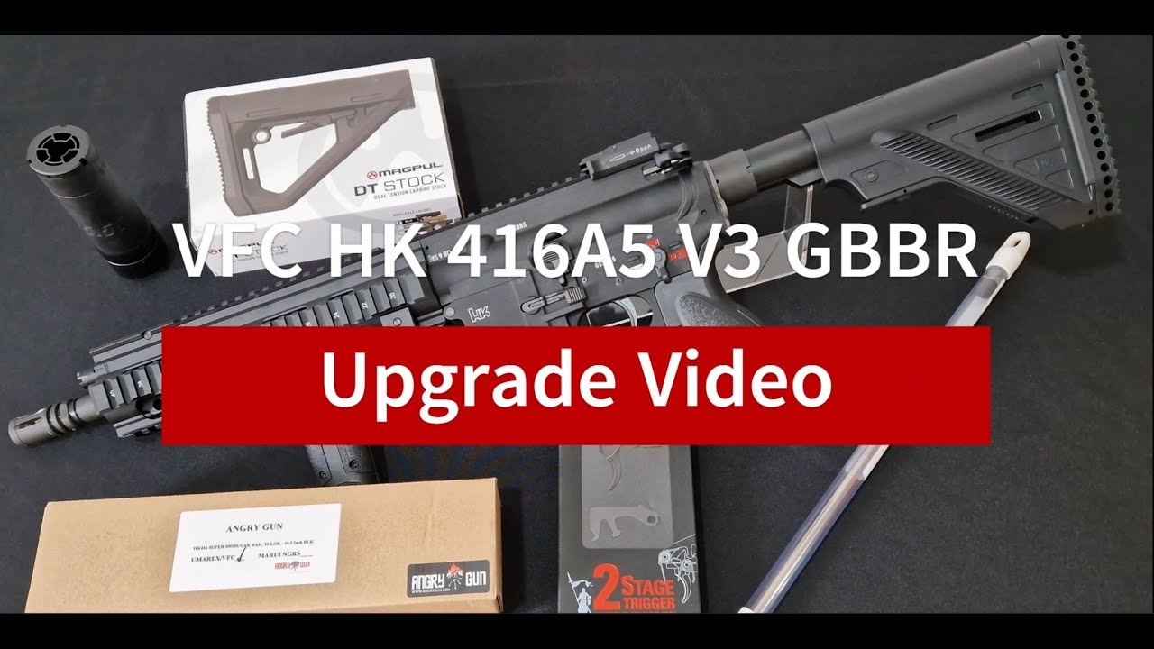 Видео обновления VFC HK 416A5 V3 GBBR
