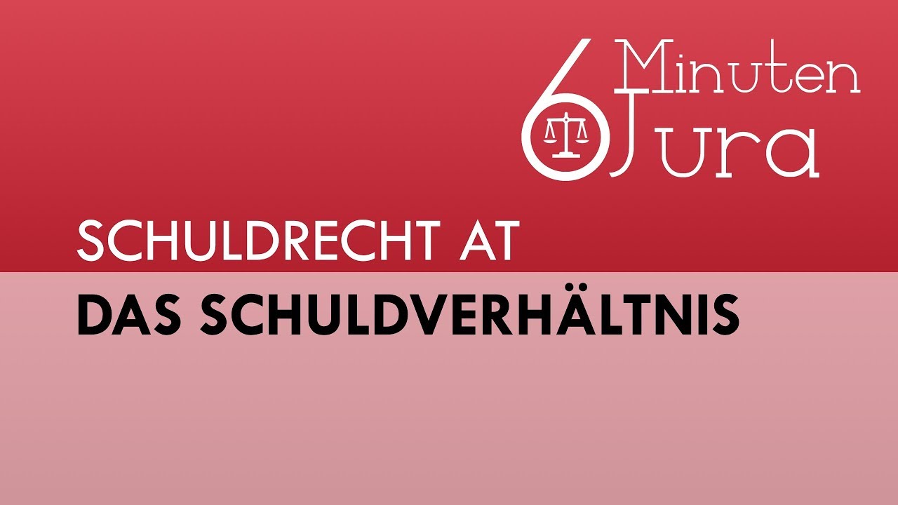 Das Schuldverhältnis #1