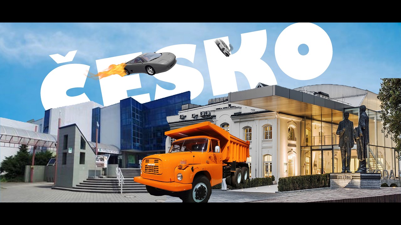 ČESKO MÚZEÁ, ŠKODA, TATRA, MLADÁ BOLESLAV, KOPŘIVNICE
