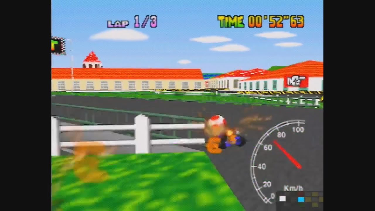 Mario Kart 64 - Town flap 54