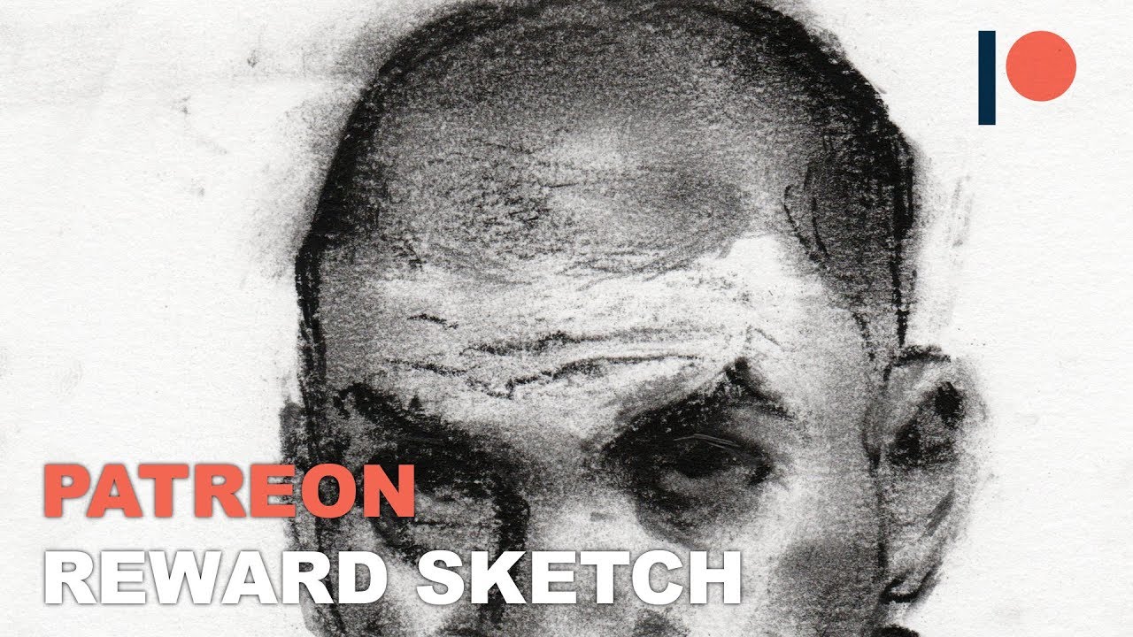 Charcoal Portrait Sketch