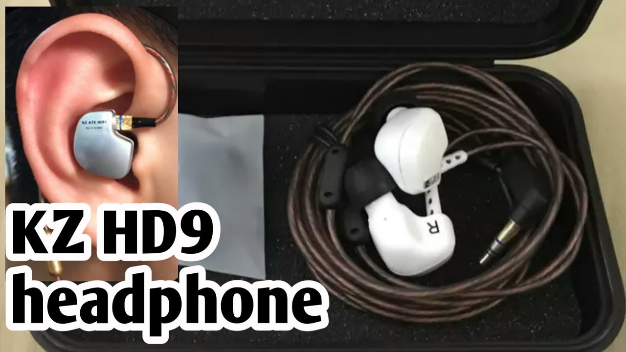 KZ HD9 HIFI Sport Headphone Unboxing & sound Test [Hindi]