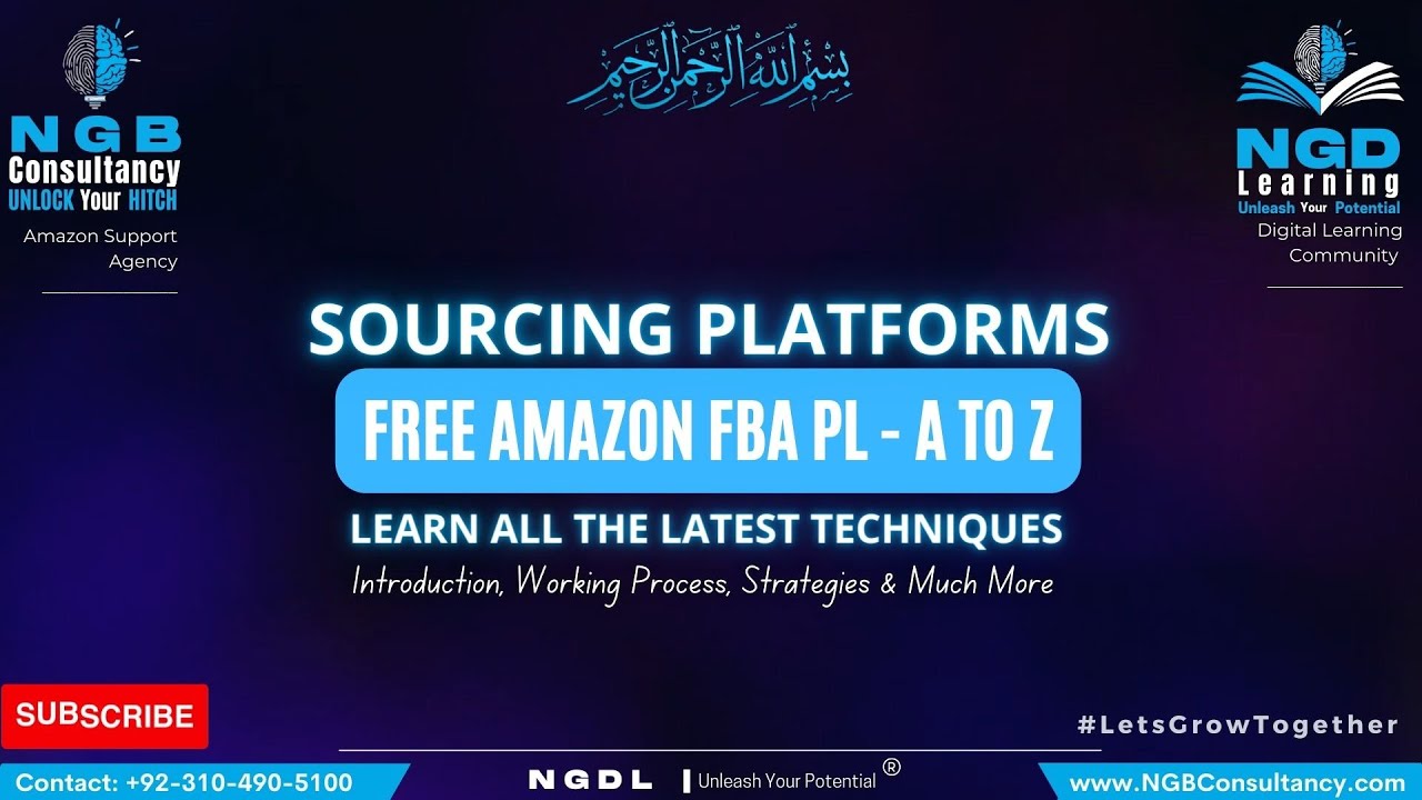 Sourcing Platforms ( Free Amazon PL Course )