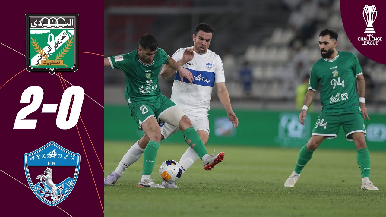 Al Arabi struck twice late | Al Arabi SC (KUW) - FC Arkadag (TKM) | Highlights AFC Challenge League™
