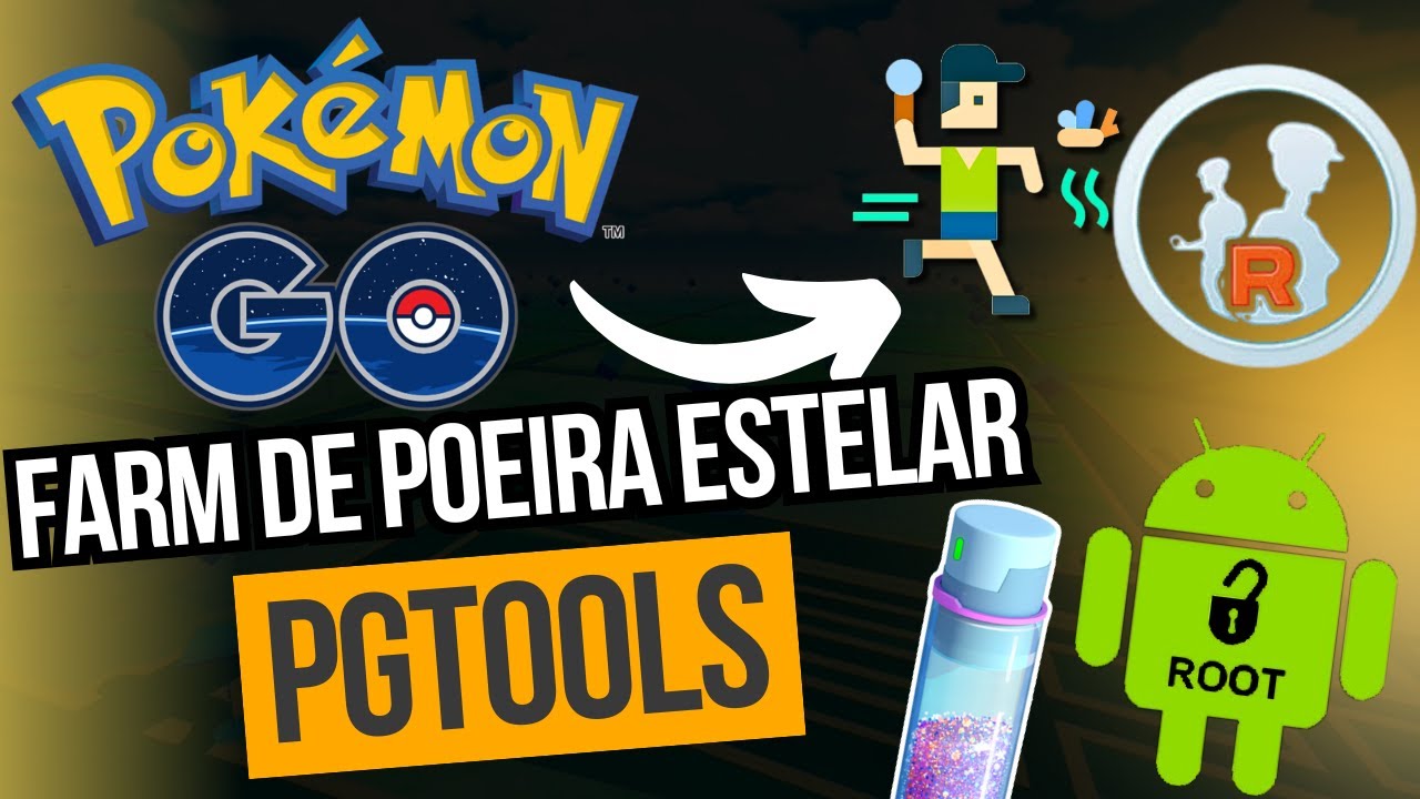 FARM AUTOMÁTICO DE POEIRA ESTELAR DO PGTOOLS | QUE COISA INSANA!!! POKÉMON GO